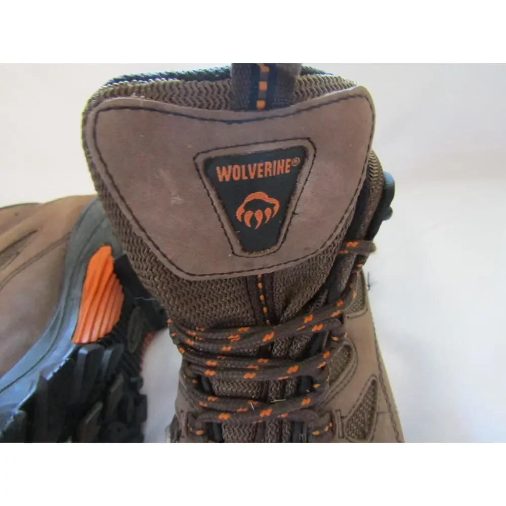 Wolverine Steel Toe Oil & Skid Resistant High Top Boots Mens sz 9EW Work Outdoor